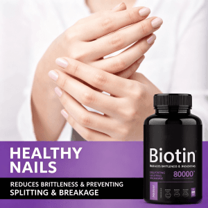 High Quality Biotin Capsules With Plant Extract Collagen and Keratin for Healthy Hair & Skin