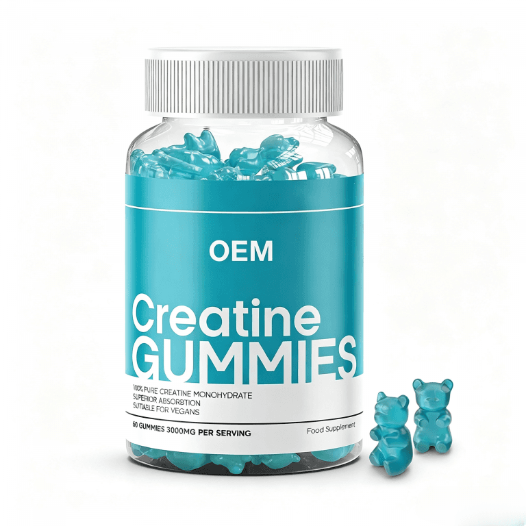 Cheap Sport Pre Workout Muscle Growth Creatine Monohydrate Gummies Increases Muscle Mass Creatine Gummy Supplement