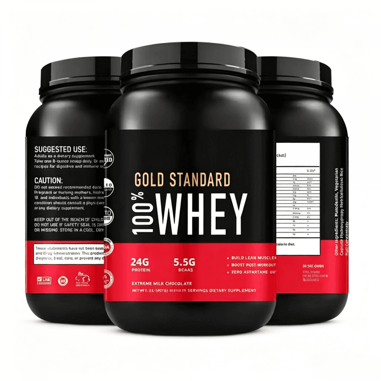 Factory Production and Custom Logo Muscle Protein Supplement Nutritional Protein High Content Immunity Whey Protein Powder