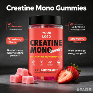 OEM ODM Creatine Monohydrate Gummies Creatine Gummies Sport Nutrition Creatine