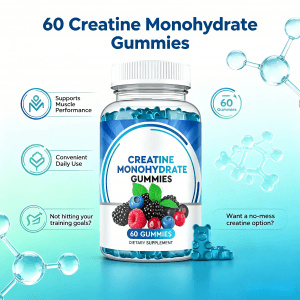 Muscle Building Recovery Wholesale Sugar Free Creatine Monohydrate Gummies for Adult