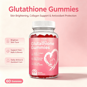 Hot Sale Glutathione Gummies Glutathione Collagen Vitamin C&E Supplements Skin Brightening Collagen Gummy