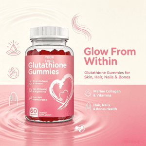 Hot Sale Glutathione Gummies Glutathione Collagen Vitamin C&E Supplements Skin Brightening Collagen Gummy