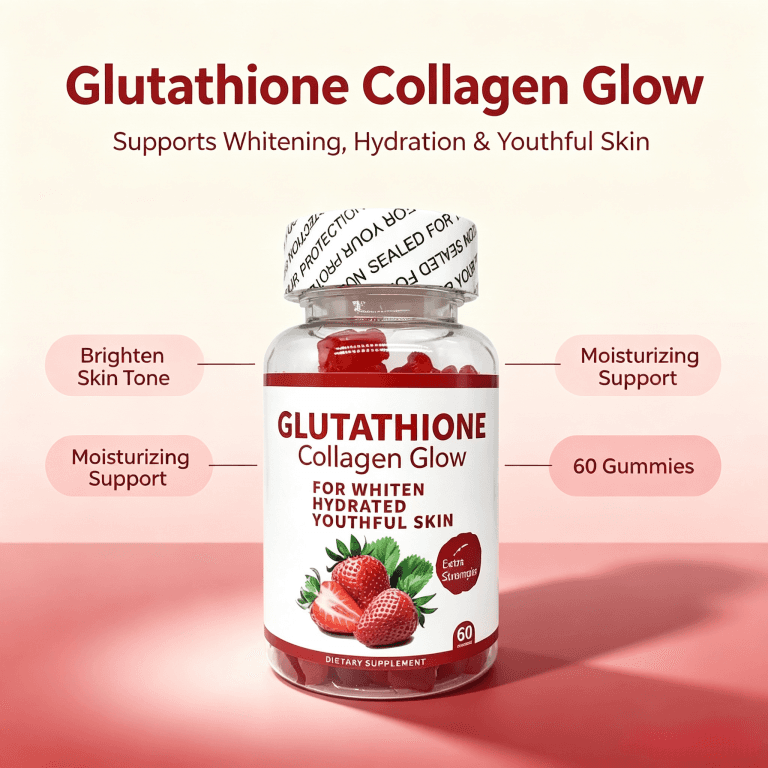 L-Glutathione Gummies Skin Brightening Vitamin C Collagen Gummies Skin Antioxidant Support