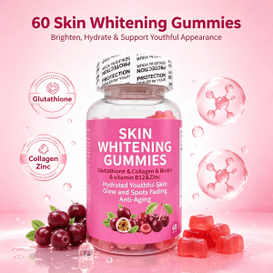 Glutathione Gummies Body Face Skin Whitening Glowing Collagen Gummy Antioxidant Whitening Skin Detox Supplement