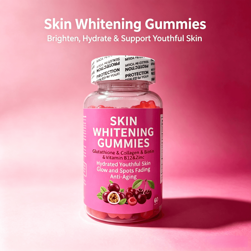 Glutathione Gummies Body Face Skin Whitening Glowing Collagen Gummy Antioxidant Whitening Skin Detox Supplement