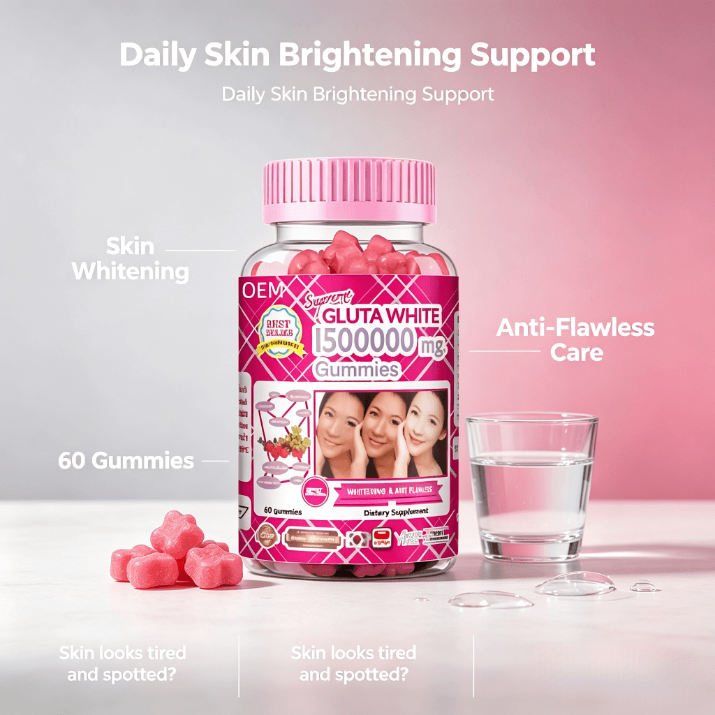 High Absorption Glutathione Gummies Detox Support Clear Complexion & Overall Wellness for Women & Men Antioxidant Gummies