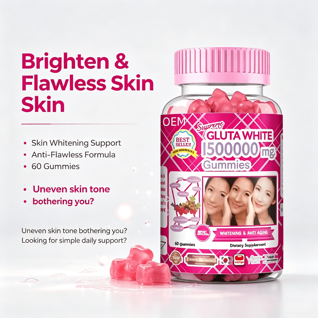 High Absorption Glutathione Gummies Detox Support Clear Complexion & Overall Wellness for Women & Men Antioxidant Gummies
