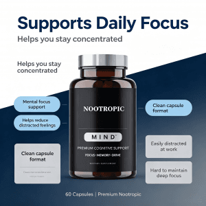 Oem Odm Nootropic Capsules Brain Supplement Alpha Gpc,L Theanine Focus Concentration Improve Memory Nootropics Brain