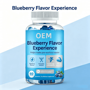 Pre-Workout Gummies Clean Energy & Focus with Beta-Alanine & Citrulline High Quality Energy Gummies