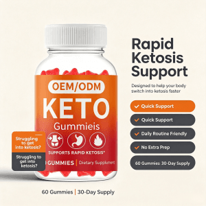 OEM Popular Slimming Keto Blast Gummy Candy Adult Vitamins Weight Management Supplement