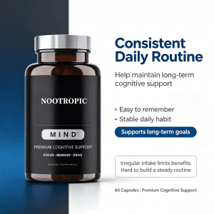 Oem Odm Nootropic Capsules Brain Supplement Alpha Gpc,L Theanine Focus Concentration Improve Memory Nootropics Brain