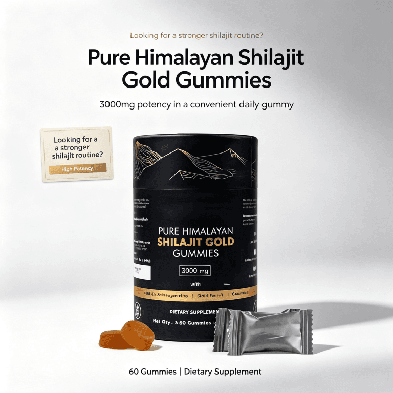 Factory OEM Wholesale Natural Shilajit Supplement Private Label Pure Himalayan Shilajit Gummies