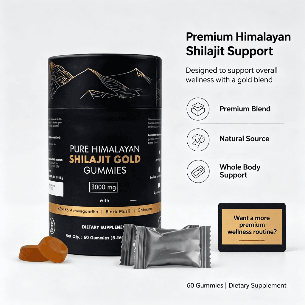Factory OEM Wholesale Natural Shilajit Supplement Private Label Pure Himalayan Shilajit Gummies