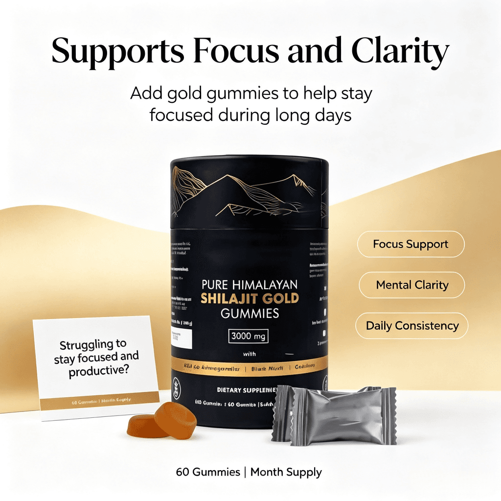 Factory OEM Wholesale Natural Shilajit Supplement Private Label Pure Himalayan Shilajit Gummies