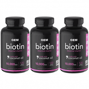 High Quality Biotin Capsules With Plant Extract Collagen and Keratin for Healthy Hair & Skin