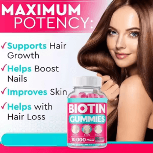 Dropshipping Private Label Vegan Biotin Collagen Gummies Hair Skin Nails Supplement With High Vitamin Content