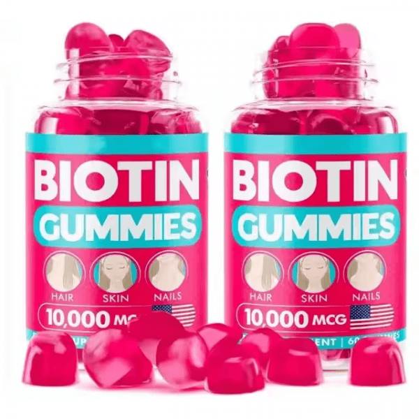 Dropshipping Private Label Vegan Biotin Collagen Gummies Hair Skin Nails Supplement With High Vitamin Content