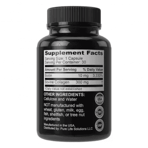 Custom Adult Biotin Collagen Vitamins Capsules 64000mg Biotin & Keratin Hyaluronic Acid Marine Collagen Supplement