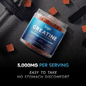 Hot Selling Creatine Gummy Immune Booster Supplement Sports Gym Gummie Creatine Monohydrate Hcl Gummies