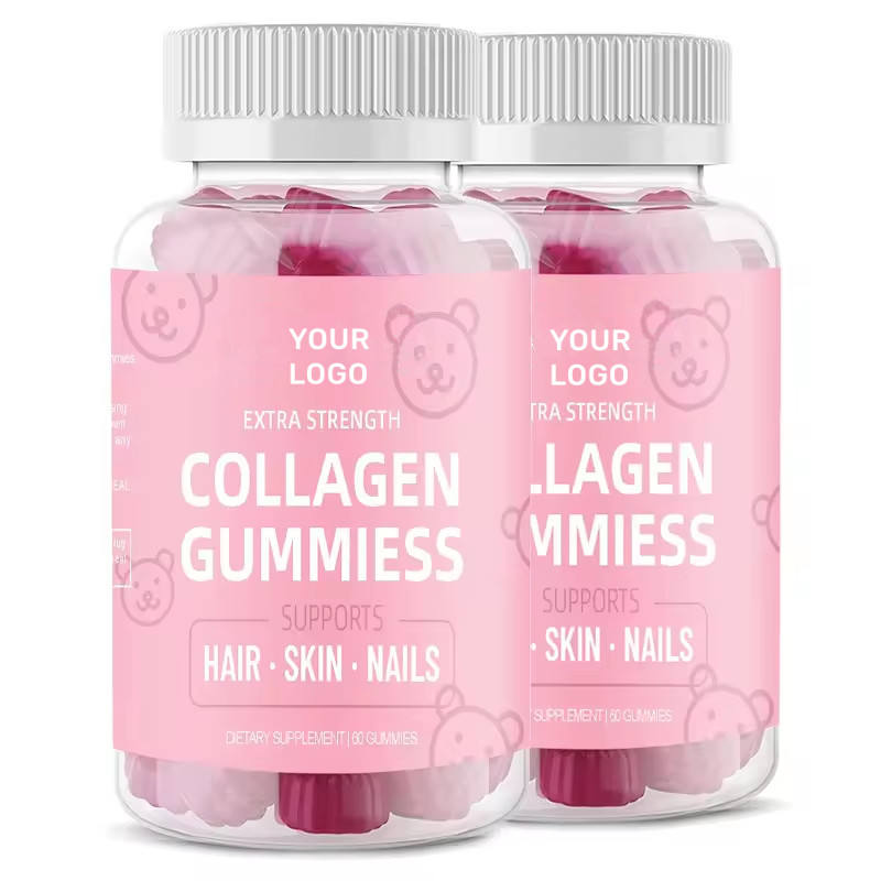 High Quality Collagen Gummies Vitamins Best Protein Collagen for Men Women Hair Growth Skin Whitening Gummies