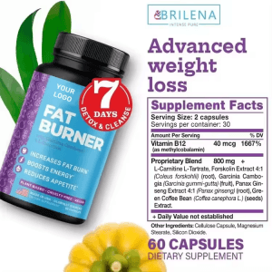 Hot Selling Fat Burner with Garcinia Cambogia& L-Camitine Weight Loss Capsules