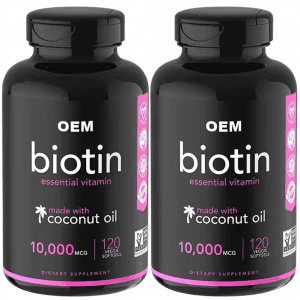 High Quality Biotin Capsules With Plant Extract Collagen and Keratin for Healthy Hair & Skin