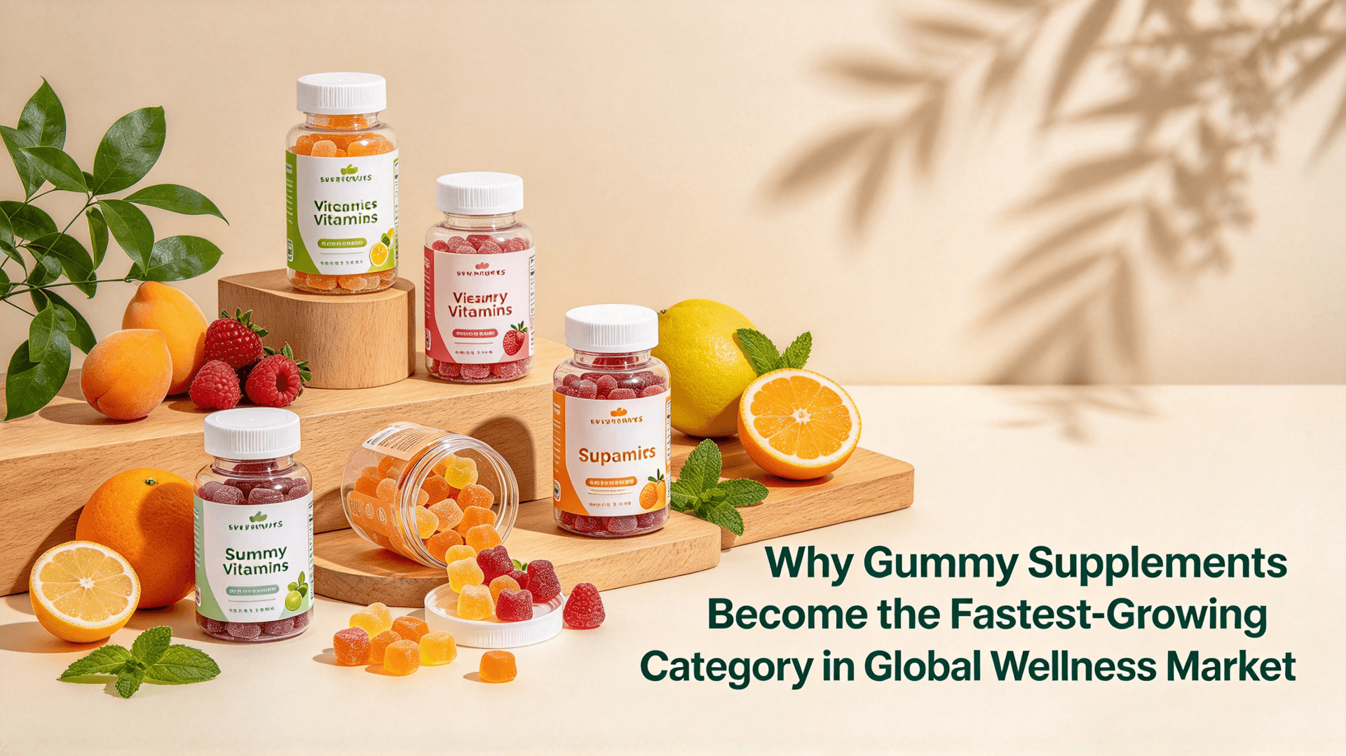 Why Gummy Supplements Become the Fastest-Growing Category in Global Wellness Market
