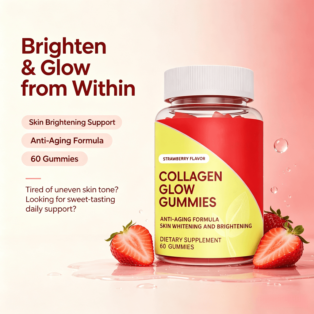 OEM ODM Collagen Gummies High Potency Hydrolyzed Collagen Peptides Type I & III Gummies for Joint & Bone Health Skin Elasticity