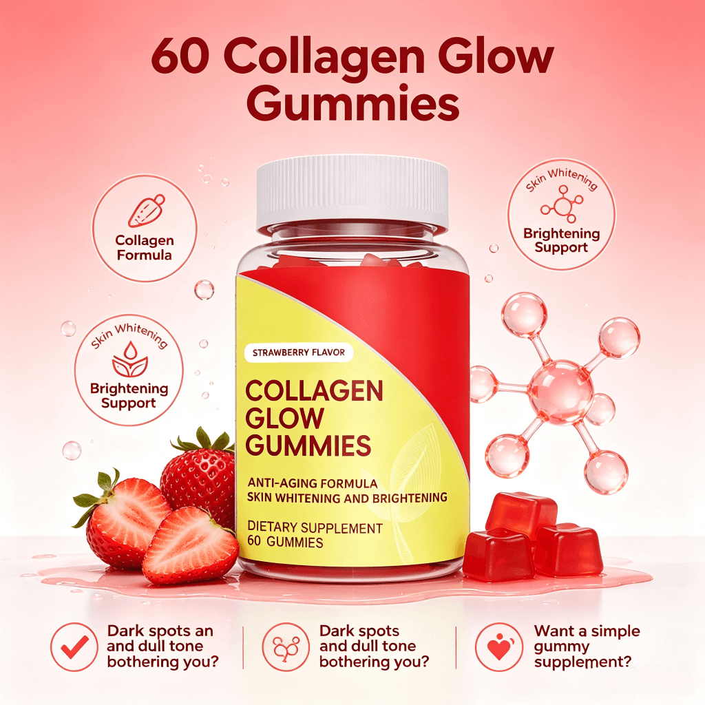 OEM ODM Collagen Gummies High Potency Hydrolyzed Collagen Peptides Type I & III Gummies for Joint & Bone Health Skin Elasticity