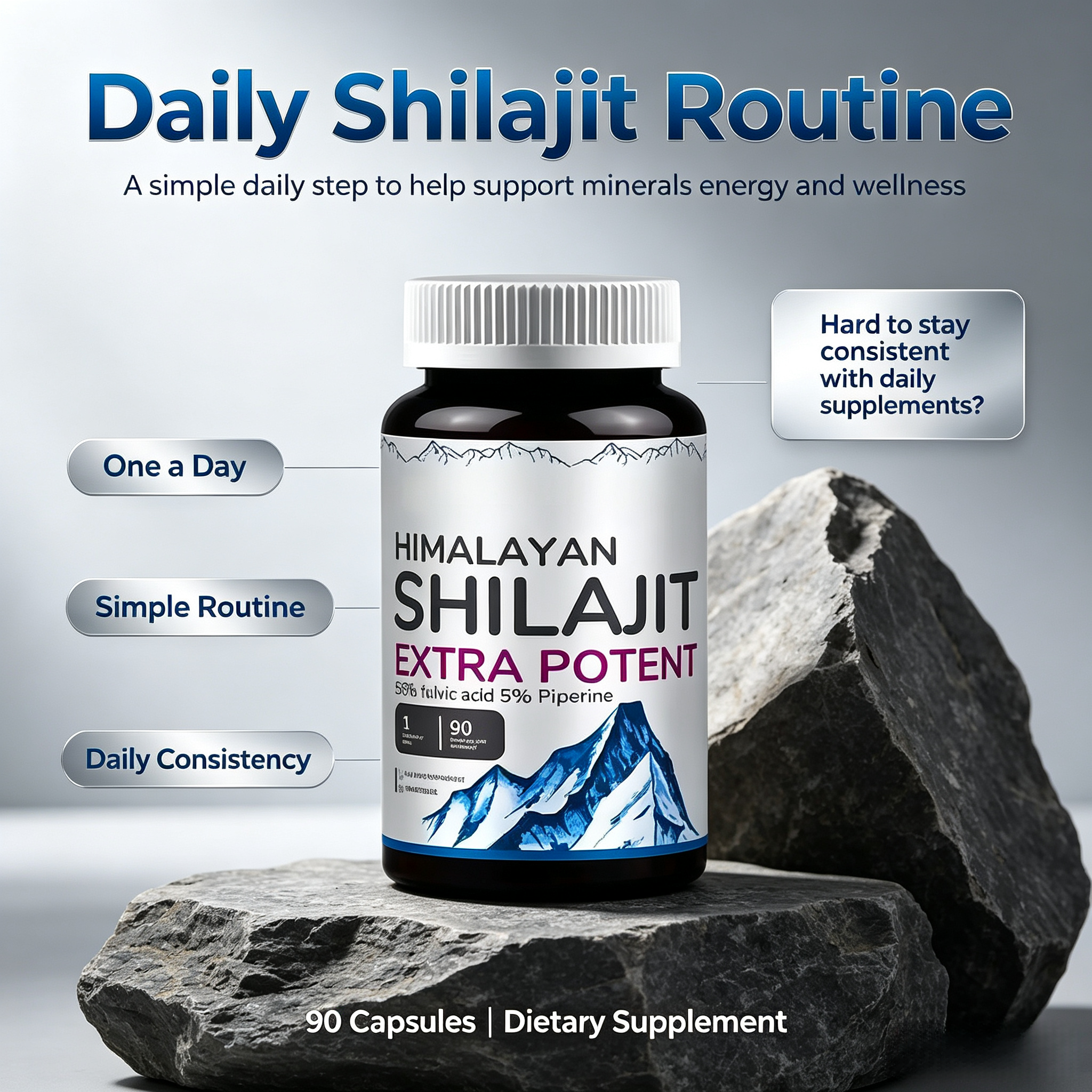 New Arrival Good Quality Himalayan Sundried Shilajit Capsules