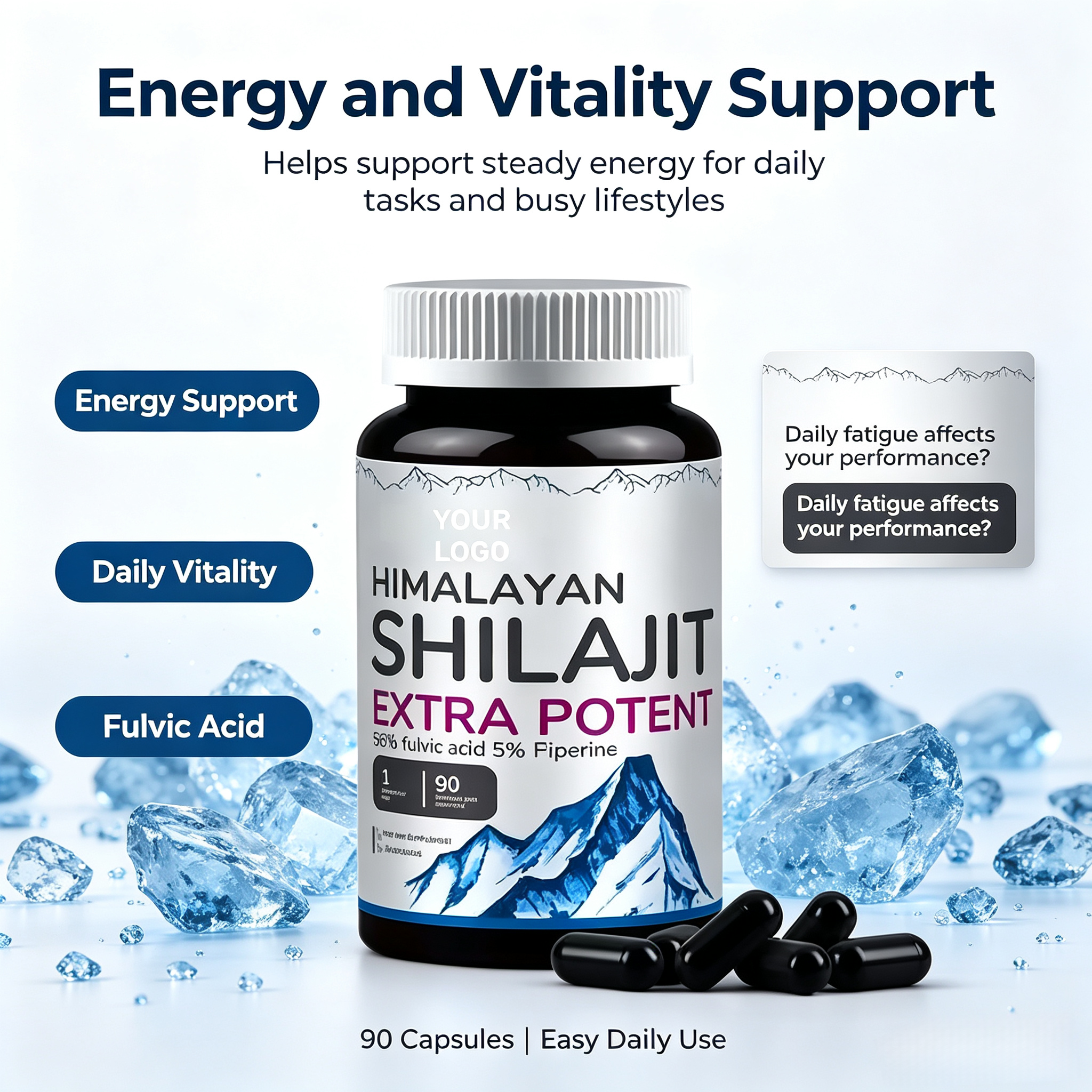 New Arrival Good Quality Himalayan Sundried Shilajit Capsules