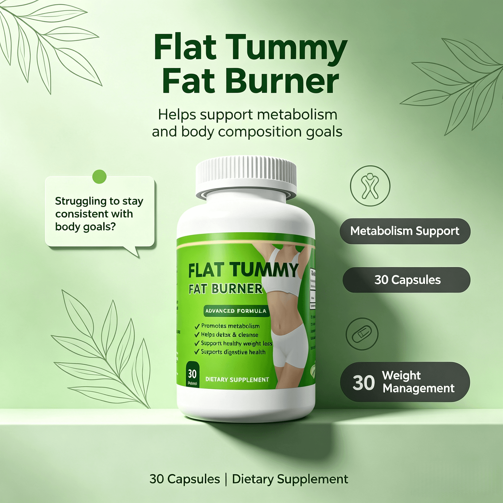 White Label Wholesale Support Detox Appetite Reducer Slimming Fat Burning Healthcare Supplements Appetite Reducer Capsules