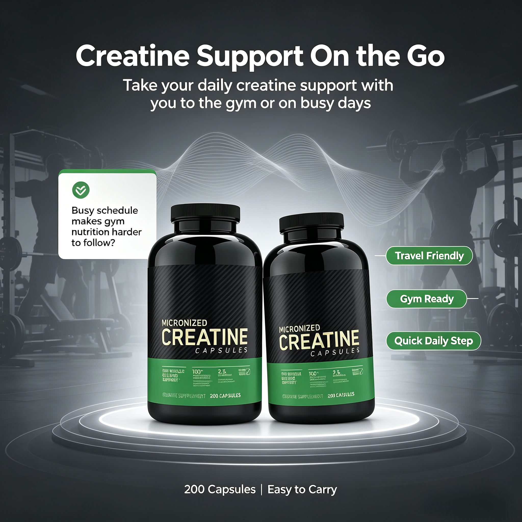 Custom Bulk 100% Pure Creatine Monohydrate Powder Creatine Monohydrate Capsules for Muscle Building