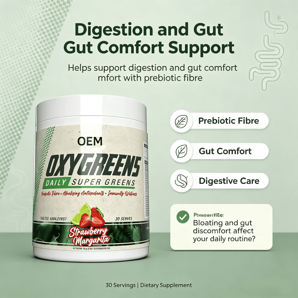 OdmGreen Powder Superfood Dietary Supplement Organic Green Superfoods Blend Super Greens Raw Vegetable Powder