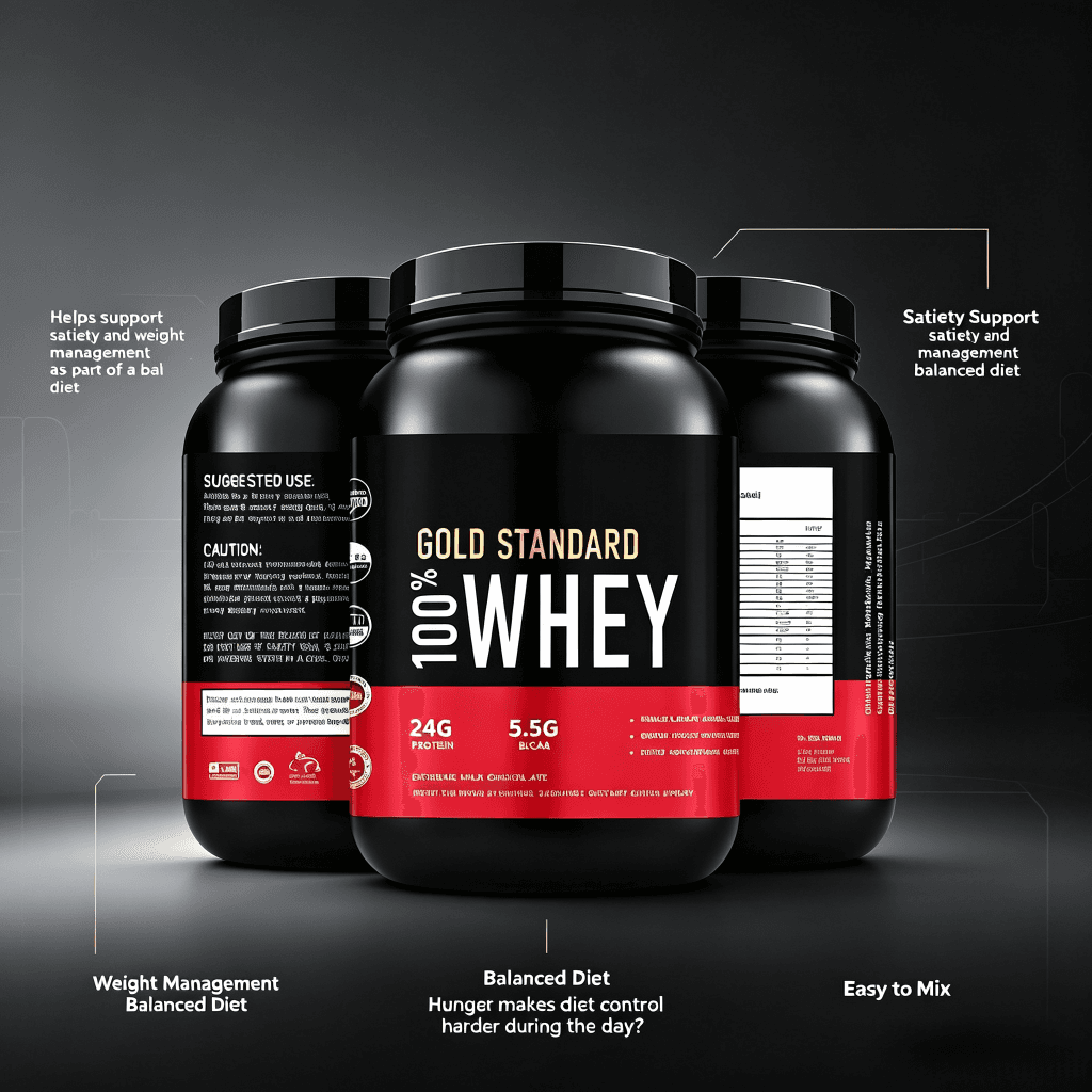 Factory Production and Custom Logo Muscle Protein Supplement Nutritional Protein High Content Immunity Whey Protein Powder