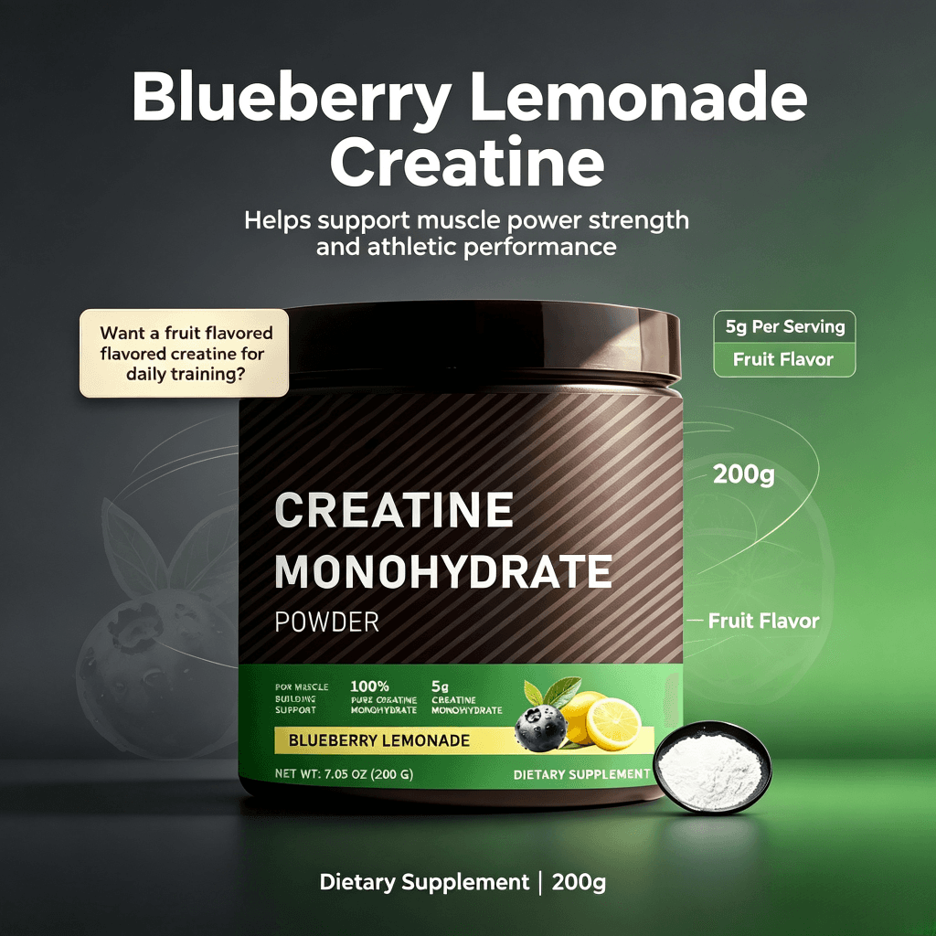 Oem Creatine Monohydrate Powder 200g for Muscle Building Creatine Powder Fitness Supplement