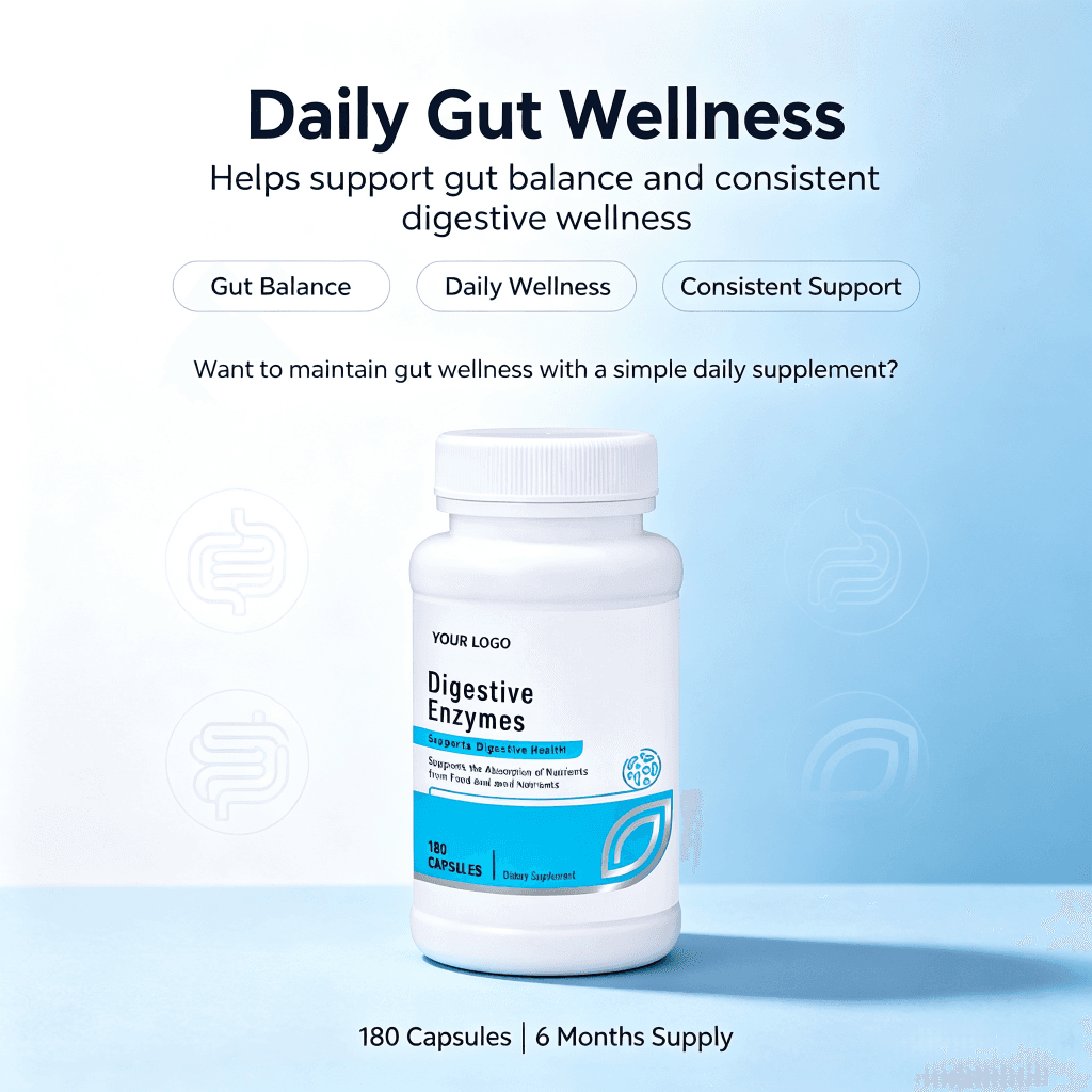 Natural Candida Cleanse Gentle Gut Digestive Advanced Probiotic Herbal Formula Capsules