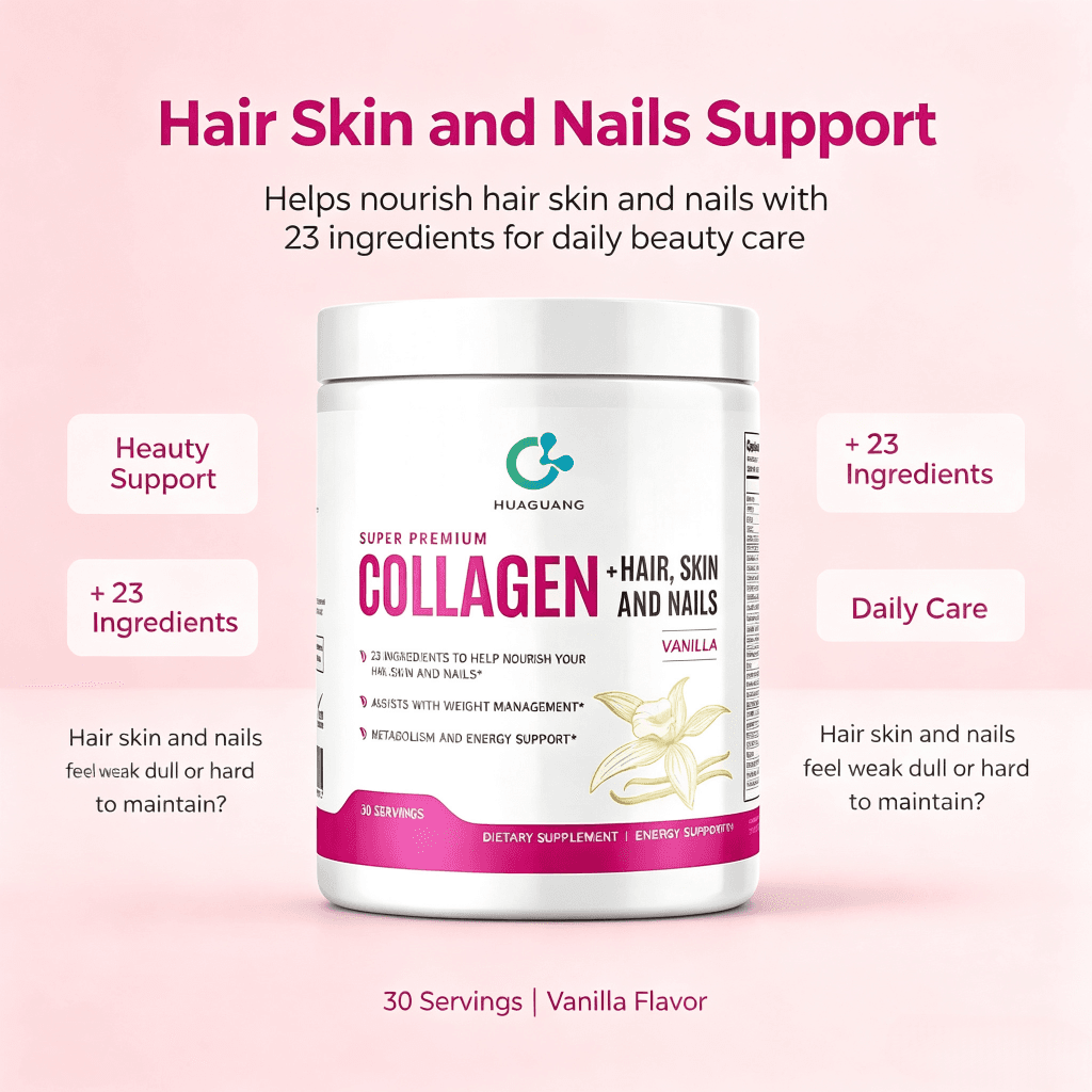 Collagen Beauty Manufacturer Marine Collagen Peptides Powder Hydrolysed Pure Fish Collagen