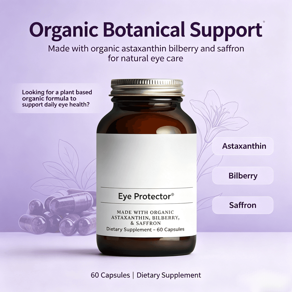 Eye Health Capsules Support Vision Care Dry Eyes Supplements with Lutein and Zeaxanthin Supplement for Adults