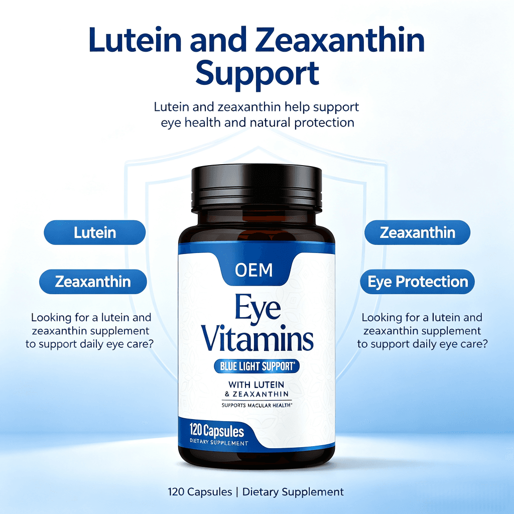 Advanced Eye Support Capsules Promote Night Vision Blue Light Protection and Overall Ocular Wellness Daily Eye Care Formula