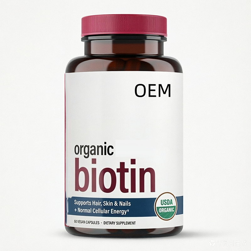 Private Label Biotin 10000mcg Capsules for Rapid Hair Growth & Glowing Skin Natural Hair Growth Capsules