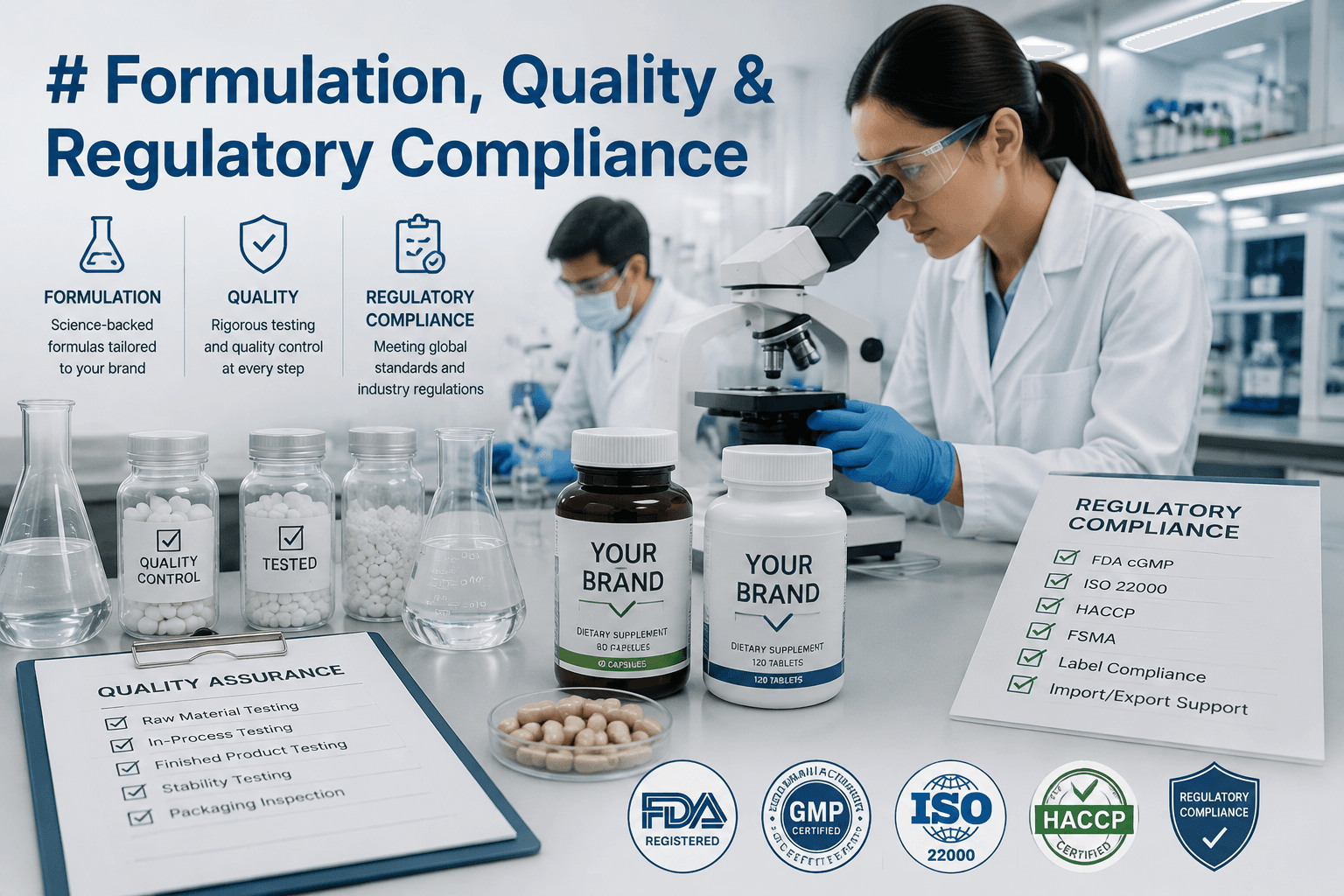 Formulation, Quality & Regulatory Compliance