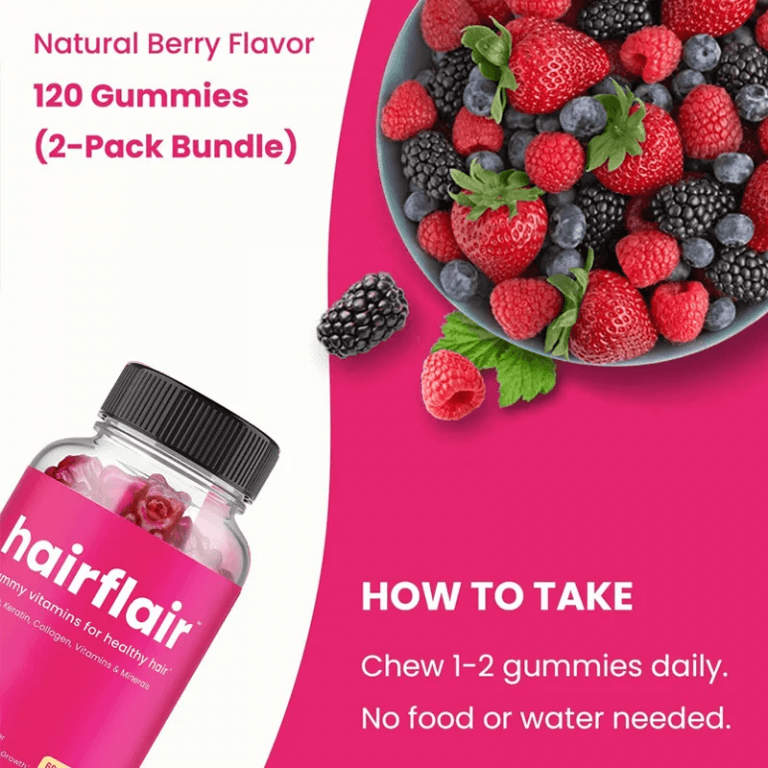 Organic Biotin Supplement Healthy Hair Vegan Vitamins Faster Hair Growth Stronger Nails Healthy Skin Hair Skin & Nails Gummies
