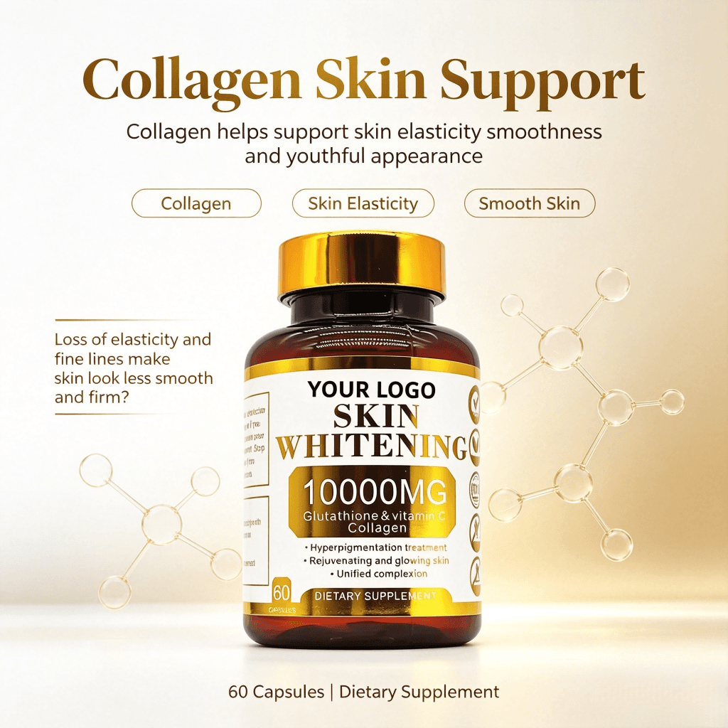 Cheap Price Dietary Supplement Collagen Capsules Blend With Biotin Keratin Hyaluronic Collagen Supplement for Women