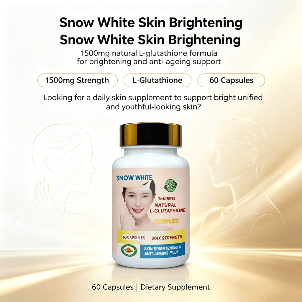 New Arrival Skin Whitening Capsules Glutathione Vitamin C Collagen Supplement Antioxidant Rich Vegan Capsules for Adult