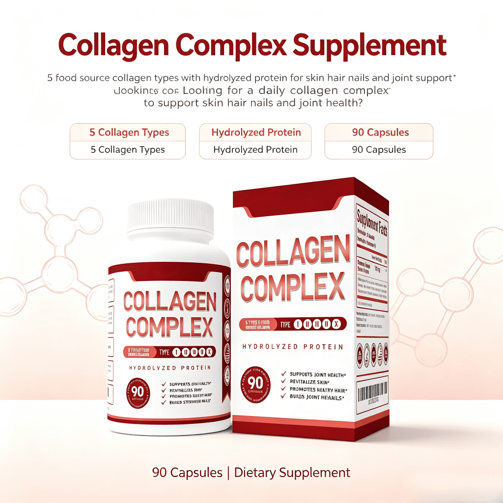 Custom logo L-glutathione Pills Vitamin C Frozen Collagen 2 in 1 Whitening Marine Collagen Capsules Supplements for Skin