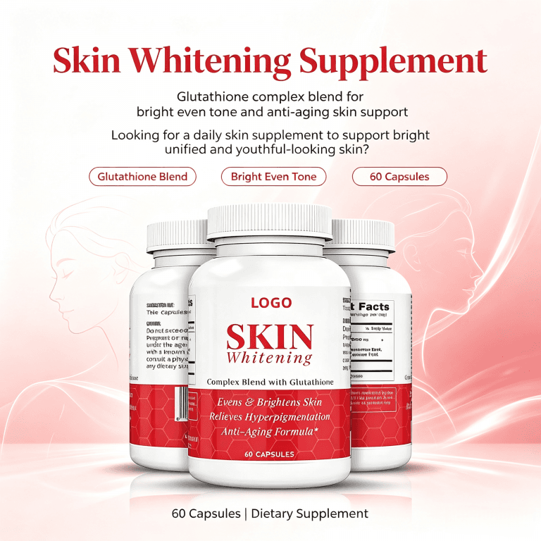 Free Costom Private Label 60 Pieces Glutathione Capsules Vitamin Complex Collagen Softgel for Skin Whitening