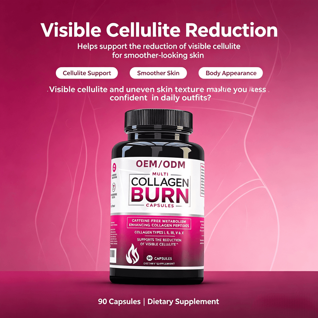Hot Selling Vitamin C Capsules for Enhanced Absorption Defenses&overall Well-being Whitening and Skincare Collagen Supplement