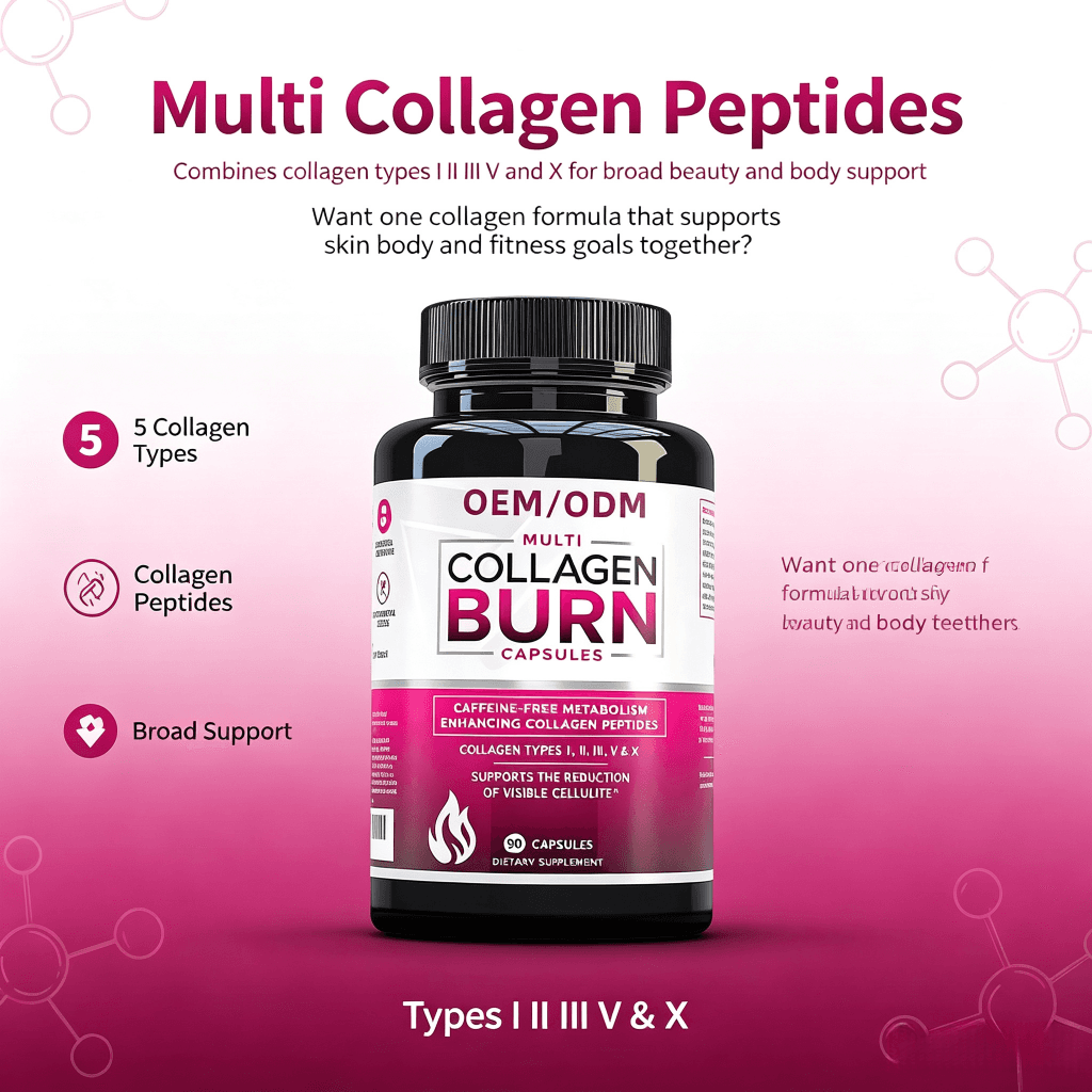 Hot Selling Vitamin C Capsules for Enhanced Absorption Defenses&overall Well-being Whitening and Skincare Collagen Supplement